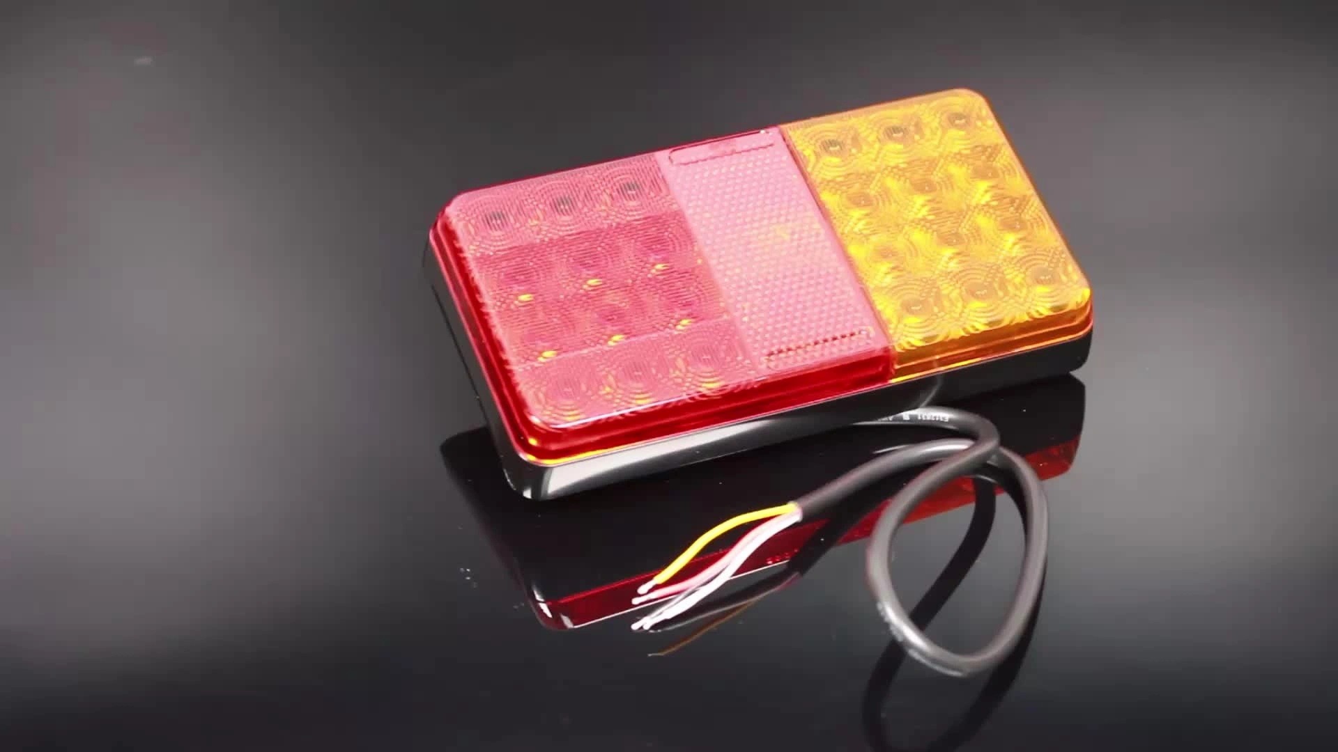 Led trailer lighting kit tractor led stop turn tail light led combination light1