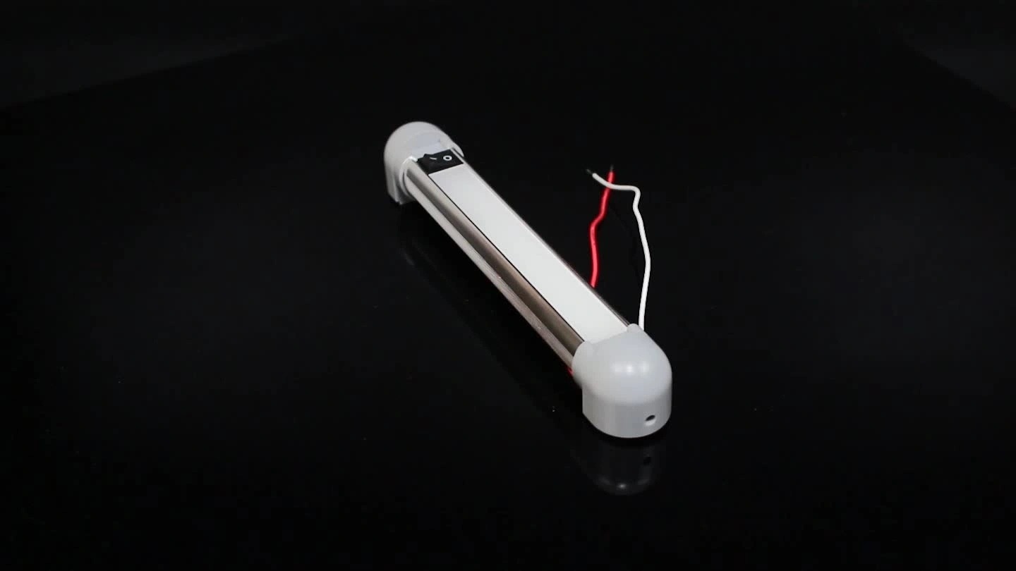 LED Bar Light 12/24V DC SMD Projector COB LED Car interior Light Angel Eyes RGB Daytime Running Light1